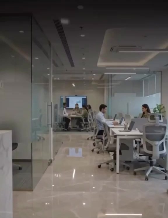 Bhutani Technopark office interior, Sector 127 Noida